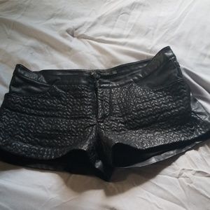 Black shorts